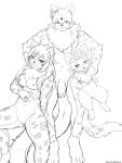 anthro balls breasts cuddling felid female feral genitals group hi_res league_of_legends lying male male/female mammal neck_tuft on_back pantherine penis riot_games sketch snow_leopard tencent trio tuft vulva winick-lim yuumi_(lol) zeke_(zekeofgods)