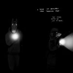  1:1 abandoned black_and_white canid canine canis clothed clothing comic creepy dark domestic_dog duo equid equine female hi_res hladilnik horse male mammal michelle_(hladilnik) monochrome night phone school text zebra zebra_son_(hladilnik) 