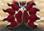  angel_dragon anthro city city_background city_crushing city_destruction claws destruction dragon extreme_size_difference feet foot_focus furrypur hi_res macro macro_anthro macro_focus macro_male male mythological_creature mythological_scalie mythology pawpads paws scalie size_difference solo trampling wings 