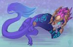  (lol) 2019 3_toes 4_fingers absurd_res armor aurelion_sol bulge claws cloth digital_media_(artwork) dragon feral fingers glowing hi_res league_of_legends looking_at_viewer male masturbation metal null_bulge plushie riot_games shockandterror simple_background toes video_games 