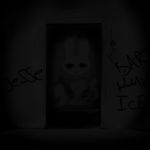  1:1 creepy dark graffiti hi_res hladilnik lagomorph leporid mammal night rabbit 