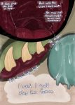  &lt;3 2019 ambiguous_gender bodily_fluids comic cutaway detailed_background digital_drawing_(artwork) digital_media_(artwork) drooling english_text faceless_character fangs feral front_view inside internal mouth_shot open_mouth oral_vore reptile saliva saliva_string scalie sharp_teeth side_view soft_vore solo teeth text thought_bubble tongue vore vorekingdom wet 