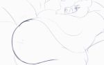  abdominal_bulge animated anthro belly big_belly big_breasts boxgoat breasts female female_pred hand_imprint mammal navel oral_vore overweight overweight_female ursid vore 