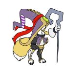  clothed clothing digimon digimon_(species) female furball hybrid impmon mesemmon renamon solo 