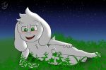  absurd_res anthro asriel_dreemurr balls blush boss_monster bovid caprine child cub digimonforever erection hi_res male mammal nude penis solo uncut undertale video_games young 