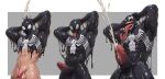  2026 abs absurd_res alien balls biceps big_balls big_penis black_balls black_body black_goo bodily_fluids chest_markings claws connor_fff cum cum_on_own_penis cum_on_penis cum_on_self cum_string cumshot deltoids dripping ejaculation english_text erection excessive_cum excessive_genital_fluids expansion front_view genital_expansion genital_fluids genitals glans glistening glistening_body goo_drip goo_transformation growth hand_behind_head hi_res huge_penis human humanoid humanoid_genitalia humanoid_penis long_tongue male mammal markings marvel muscle_growth muscular muscular_arms muscular_humanoid muscular_male nude open_mouth open_smile pecs penis penis_expansion red_glans sequence sharp_teeth smile solo symbiote teeth text thick_tongue tongue tongue_out transformation transformation_sequence vein veiny_penis venom_(marvel) white_body white_eyes white_markings 