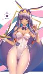  animal_ears bunny_ears bunny_girl cleavage fate/grand_order k.k_(pixiv) nitocris_(fate/grand_order) pantyhose 
