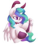  anthro breasts bunny_costume clothing costume equid equine female friendship_is_magic hi_res horn mammal my_little_pony princess_celestia_(mlp) solo swiftnicity winged_unicorn wings 