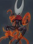  2019 abs anal anal_penetration angry anthro arthropod biped bodily_fluids bound breasts cloak clothing cum digital_media_(artwork) featureless female forced genital_fluids grey_background hi_res hollow_knight hornet_(hollow_knight) insect napalm_express orange_tentacles penetration rape simple_background spread_legs spreading tentacle_sex tentacles unusual_cum vaginal video_games 