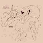 1:1 after_sex bestiality biped blush bodily_fluids clothed clothing cold-blooded-twilight cum cum_in_vagina cum_inside duo english_text erection fangs female female_on_human feral generation_5_pokemon genital_fluids genitals glans hair hat headgear headwear hi_res human human_on_feral interspecies male male/female male_human male_on_feral mammal monochrome nintendo penis pokemon pokemon_(species) pupils serpentine serperior smile standing sweat teeth text vulva
