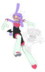 2026 4_fingers absurd_res anthro anthro_focus armwear biped black_bodysuit black_clothing black_eyebrows black_skinsuit bodysuit boots caine_(tadc) clenched_teeth clothed clothed_anthro clothed_humanoid clothed_male clothing collarbone combos-n-doodles cosplay crossdressing crossover crossover_cosplay duo ear_over_eye elbow_gloves embarrassed english_text eye_through_ear eyebrows eyelashes fake_wings femboy fingers floating_tail footwear fur glistening glistening_eyes glitch_productions gloves green_outline grey_boots grey_clothing grey_footwear handwear hi_res high_heeled_boots high_heels humanoid jax_(tadc) lagomorph leporid lips looking_down looking_down_at_self male male_anthro male_humanoid mammal multicolored_boots multicolored_clothing multicolored_footwear multicolored_gloves multicolored_handwear outline pink_boots pink_clothing pink_footwear pink_gloves pink_handwear purple_body purple_ears purple_eyes purple_fur purple_tail rabbit red_lips rouge_costume rouge_the_bat sega shoes short_tail simple_background skinsuit solo_focus sonic_the_hedgehog_(series) spread_arms suit surprised tail teeth text the_amazing_digital_circus tight_clothing tooth_creature two_tone_clothing two_tone_gloves two_tone_handwear white_background white_boots white_clothing white_footwear white_gloves white_handwear wide_eyed yellow_sclera yellow_teeth