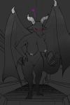  absurd_res big_breasts breasts female gargoyle hi_res nude securipun solo wings 