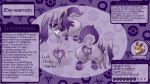 16:9 ambiguous_gender big_butt blossonflower butt eevee eeveelution english_description english_text eyelashes eyeshadow fan_character feral front_view generation_1_pokemon goo_drip huge_butt long_ears makeup model_sheet multiple_angles nintendo poison pokemon pokemon_(species) quadruped raised_tail rear_view slime smile smirk solo tail text widescreen