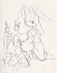  ambiguous_gender anthro anthro_on_anthro blush bodily_fluids buneary cotora cum drooling forced forced_oral genital_fluids hand_on_head hi_res japanese_text lopunny male male/ambiguous nintendo oral pok&eacute;mon pok&eacute;mon_(species) saliva sex sketch text traditional_media_(artwork) video_games 