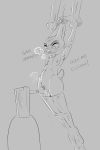  ! anthro areola arms_bound ball_gag bdsm blazera blush bodily_fluids bound breasts breath brush buckteeth chest_tuft clitoris dialogue disney dripping ear_pull english_text female gag gagged genital_fluids grey_background hi_res huff judy_hopps lagomorph legs_bound leporid mammal navel nipples nude orgasm_denial paintbrush pussy pussy_juice rabbit rope scut_tail simple_background small_breasts solo submissive submissive_female teeth text tied_ears tuft zootopia 