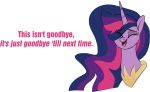  2019 alpha_channel bodily_fluids crying english_text equid female feral friendship_is_magic horn jewelry mammal my_little_pony necklace portrait simple_background solo taaffeiite tears text transparent_background twilight_sparkle_(mlp) unicorn 