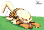  arcanine artca9 bodily_fluids drooling feral feral_pred heat_(disambiguation) hi_res human human_prey larger_feral licking mammal nintendo pok&eacute;mon pok&eacute;mon_(species) predator_(disambiguation) prey_(disambiguation) saliva size_difference size_play smothering steam sweat teeth tongue tongue_out video_games 