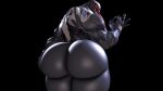 3d_(artwork) alien alien_humanoid anti-venom anti_venom_(marvel) big_butt black_body bubble_butt butt butt_focus claws digital_media_(artwork) emblem empty_eyes hand_on_butt hi_res huge_butt humanoid long_tongue male marvel marvel_rivals not_furry open_mouth rear_view sharp_teeth solo source_filmmaker_(artwork) symbiote teeth tongue tongue_out venom_(marvel) vodka777