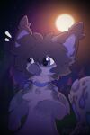 2023 ambiguous_gender anthro avian back_wings beak blue_collar blue_eyes blue_tongue chibi collar collar_tag digital_drawing_(artwork) digital_media_(artwork) ear_tuft feathered_wings feathers fur grey_beak grey_body grey_fur gryphon hair half-length_portrait handpaw hi_res magenta7 mythological_avian mythological_creature mythology open_beak open_mouth paws portrait shaded short_hair solo tail teacup_gryphon tongue tuft wings