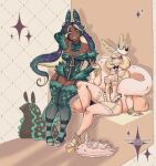 2023 aquatic aquatic_gastropod armor armwear bare_hips bare_shoulders bedroom_eyes bell_bow big_breasts big_zipper black_bodysuit black_clothing black_skinsuit blush blush_lines bodysuit bow_tie bracers breast_size_difference breasts brown_body brown_lips brown_skin bunny_costume cephalopod circle_(marking) cleavage clothed clothing costume crown diamondback_tritonia digit_ring duo elbow_gloves electronics eyebrows eyelashes eyelashes_through_hair eyeshadow fake_ears feather_boa feathered_clothing female finger_ring footwear frilly frilly_bodysuit frilly_clothing furrowed_eyebrows garter_straps gastropod gesture glistening glistening_pseudo_hair glistening_tentacles gloves gradient_hair hair hand_behind_head hand_behind_own_head hand_gesture handwear headgear headphones hi_res high_heeled_sandals high_heels highlights_(coloring) humanoid inkling jewelry knock-kneed leaning leaning_backward legwear lips long_hair looking_at_viewer looking_away makeup marina_(splatoon) markings mascara modelling mole_(marking) mollusk narrowed_eyes nembrotha_cristata nintendo not_furry nudibranch octarian octoling pale_skin pattern_clothing pattern_legwear pattern_stockings pattern_topwear pearl_(splatoon) pigeon_toed pink_bodysuit pink_bow pink_bow_tie pink_clothing pink_highlights pink_skinsuit pink_stockings platform_footwear platform_heels plushie pseudo_hair raised_eyebrow raised_knee reclining sandals sea_slug seductive shaded shoes short_hair signature sitting skinny_female skinsuit slim_female slug small_waist smile smirk soft_shading sparkles splatoon spots spotted_clothing spotted_hair spotted_legwear spotted_stockings spotted_topwear standing stockings teal_bodysuit teal_clothing teal_highlights teal_legwear teal_skinsuit teal_stockings teeth teethflavoured tentacle_hair tentacles thick_bottom_lip thick_thighs tight_clothing topwear translucent translucent_hair white_hair year zipper_topwear