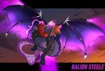 abs absurd_res animal_humanoid anthro balls big_balls big_penis black_sclera bodily_fluids bone claws clothing cum cumshot digital_drawing_(artwork) digital_media_(artwork) dragon dragon_humanoid drydude ejaculation evening flying genital_fluids genitals glowing glowing_cum glowing_eyes hi_res horn huge_balls huge_penis humanoid hybrid jacket knot knotted_penis latex latex_clothing latex_skinsuit leather leather_clothing leather_jacket leather_topwear living_tail looking_at_viewer male mechanical_wings muscular muscular_anthro muscular_arms muscular_male muscular_thighs mythological_creature mythological_scalie mythology noon pecs penis pupils reptile scalie skinsuit skull skull_head sky slit_pupils smile smiling_at_viewer snake snake_tail tail tight_clothing topwear unusual_anatomy unusual_bodily_fluids unusual_cum unusual_genital_fluids unusual_tail