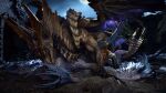 16:9 2026 3d_(artwork) 4k absurd_res blender_(artwork) blender_cycles_(artwork) brick capcom castle claws detailed_background digital_media_(artwork) duo elder_dragon entwined_tails female feral hand_holding hi_res horn ivorylagiacrus lying male male/female membrane_(anatomy) membranous_wings monster_hunter moon night obscured_penetration on_back on_bottom on_ground on_top open_mouth outside pinned primordial_malzeno scales scalie spread_legs spreading tail tail_coil teeth velkhana widescreen wings