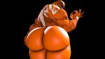 3d_(artwork) alien alien_humanoid anti-venom anti_venom_(marvel) big_butt bubble_butt butt butt_focus claws digital_media_(artwork) emblem empty_eyes hand_on_butt hi_res huge_butt humanoid long_tongue male marvel marvel_rivals not_furry open_mouth orange_body rear_view sharp_teeth solo source_filmmaker_(artwork) symbiote teeth tongue tongue_out venom_(marvel) vodka777