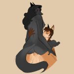 absurd_res anthro back_muscles black_hair breasts brown_hair butt canid canine canis cowgirl_position curled_tail curly_hair cynthia_crimson duo eyeshadow feet female fox from_front_position fur genitals grey_body grey_fur hair hand_on_hip hi_res looking_at_viewer looking_pleasured looking_up looking_up_at_another looking_up_at_partner makeup male male/female mammal nude on_bottom on_top orange_body orange_fur penetration penile penile_penetration penis presenting presenting_hindquarters rear_view red_eyeshadow riding romantic sensory_deprivation sensual sex side_boob tail tan_body tan_fur teasing wick3dcryptid wick_crimson wolf yellow_sclera