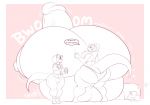  2017 anthro balls beverage big_balls big_breasts breasts butt canid canine clothed clothing coffee digital_media_(artwork) dragon duo english_text fully_clothed gynomorph huge_balls huge_breasts humanoid hyper hyper_balls hyper_breasts hyper_penis ineffective_clothing intersex line_art male mammal monochrome mr.pink outside penis plantigrade pwink snowman standing text topless zara_(omitme) 