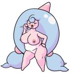  big_breasts blush breasts fellatio_gesture gesture hattrem hi_res huge_breasts humanoid naughtysableye nintendo overweight pok&eacute;mon solo suggestive suggestive_gesture unknown_pok&eacute;mon video_games 