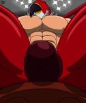  2019 abs absurd_res animal_head avian bird bulge clothed clothing fatal_fury feathers first_person_view for_a_head hi_res human looking_at_viewer looking_down male mammal mask muscular muscular_male nipples pecs pizzaozzy_(artist) tizoc topless video_games 