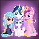  2019 absurd_res clothed clothed_feral clothing cozy_glow_(mlp) cutie_mark daughter equid equine eyelashes father father_and_child father_and_daughter feathered_wings feathers female feral flurry_heart_(mlp) friendship_is_magic group hi_res horn looking_at_viewer mammal mother mother_and_child mother_and_daughter my_little_pony parent parent_and_child princess_cadance_(mlp) pterippus shining_armor_(mlp) smile unicorn vito winged_unicorn wings 