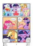  absurd_res amaichix applejack_(mlp) comic equid equine female fluttershy_(mlp) friendship_is_magic hi_res horse mammal my_little_pony phallic pinkie_pie_(mlp) pony rainbow_dash_(mlp) rarity_(mlp) twilight_sparkle_(mlp) 