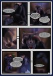  absurd_res asphyxiation badger blindfold canid canine chiropteran choking comic disney eyewear fanfiction fox hi_res judy_hopps kikis-art-journey lagomorph leporid lettup mammal mustelid musteline nick_wilde officer police procyonid rabbit raccoon sunglasses teasing unconscious upplet zootopia 