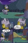  comic dialogue equid equine face_shield female feral friendship_is_magic hi_res mammal mask my_little_pony night outside potion shoutingisfun zebra zecora_(mlp) 