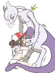  &lt;3 2019 absurd_res anthro blush brown_hair clothing digital_media_(artwork) duo eyes_closed fellatio female hair hat headgear headwear hi_res human interspecies japanese_text larger_male leaf_(pok&eacute;mon) legendary_pok&eacute;mon looking_pleasured male male/female mammal mewtwo nintendo oral penile pok&eacute;mon pok&eacute;mon_(species) sex she_tikin simple_background size_difference smaller_female text video_games white_background young 