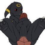  1:1 2019 absurd_res anal anus balls claws deriviera disembodied_tongue eeveelution erection first_person_view fur hi_res humanoid_penis male nintendo nude oral penis pok&eacute;mon pok&eacute;mon_(species) presenting red_eyes rimming sex simple_background tongue umbreon video_games white_background 
