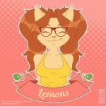  1:1 2019 animated anthro big_breasts big_nipples breast_expansion breasts clothed clothing eyewear felid feline glasses huge_breasts katrina_fowler llmixll low_res mammal nipples 