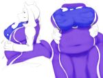  4:3 anthro belly big_belly big_breasts boss_monster bovid breasts caprine clothing digestion digital_media_(artwork) female female_pred heartman98 mammal mature_female oral_vore overweight overweight_female rumbling_stomach slightly_chubby tight_clothing toriel undertale video_games vore wide_hips 