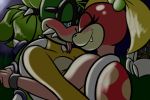  2014 blush eyewear female iggy_koopa koopa koopaling lemmy_koopa male mario_bros nintendo pom_pom_(mario) renee-moonveil scalie video_games 