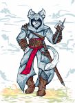  2013 assassin&#039;s_creed clothed clothing domestic_cat felid feline felis male mammal rousemouse solo ubisoft video_games 