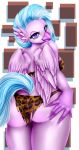  anthro avian butt female friendship_is_magic hi_res hippogryph littlebird my_little_pony silverstream_(mlp) 