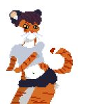  digital_media_(artwork) felid girly invalid_tag mammal pantherine pixel_(artwork) tiger trap_(disambiguation) 