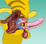  2019 anal anal_vore anatomically_correct anatomically_correct_penis animal_genitalia animal_penis anthro anthro_on_anthro balls barbed_penis bladder blue_body blue_fur blue_hair bodily_fluids brown_body brown_fur butt canid canine canis cock_vore digital_drawing_(artwork) digital_media_(artwork) domestic_cat duo_focus ejaculation erection eyewear faceless_character faceless_male felid feline feline_penis felis fur genital_fluids glasses group hair hi_res internal kangaroo looking_at_another macro macropod male male/male mammal marsupial micro mostly_nude multicolored_body multicolored_fur nipples nude orange_hair penetration penile penis precum precum_drip prostate prostate_stimulation pushing restrained sheath side_view size_difference size_play soft_vore spine standing striped_body striped_fur stripes urethral urethral_penetration voraciousollie vore wet what white_body white_fur why wolf yellow_body yellow_fur 