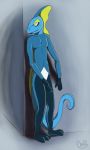  2019 against_wall anthro anthrofied digital_media_(artwork) erection hi_res holding_penis intelleon lewd_lotl male nintendo nude penis pok&eacute;mon pok&eacute;morph portrait solo standing unknown_pok&eacute;mon video_games 