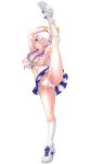  breasts cameltoe cheerleader headphones mag_kan nipples no_bra pantsu see_through skirt_lift sonico super_sonico transparent_png v-mag wet wet_clothes 