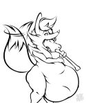  belly big_belly bone braixen bulge butt canid canine demon fox hi_res inner_ear_fluff male male/male mammal mythical_creature nintendo nude oral_vore pok&eacute;mon pok&eacute;mon_(species) sassylebraix tuft video_games vore 