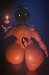  2019 3d_(artwork) animatronic avian big_breasts big_butt biped bird breasts butt chicken cupcake_(fnaf) curvy_figure digital_media_(artwork) doll_joints feathers female five_nights_at_freddy&#039;s five_nights_at_freddy&#039;s_2 galliform gallus_(genus) head_tuft hi_res huge_breasts huge_butt humanoid_hands looking_at_viewer looking_back machine makeup non-mammal_breasts open_mouth open_smile phasianid portrait rear_view robot runabo smile standing tail_feathers teeth three-quarter_portrait toy_chica_(fnaf) tuft video_games voluptuous yellow_body 