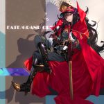  fate/grand_order grandialee heels oda_nobunaga_(fate) tagme weapon 