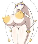  antennae_(anatomy) areola arthropod big_breasts blue_eyes breasts female huge_breasts insect long_neck nintendo nipples non-mammal_breasts pheromosa pok&eacute;mon pok&eacute;mon_(species) simple_background solo standing torathi ultra_beast video_games white_background white_body white_skin yellow_nipples 